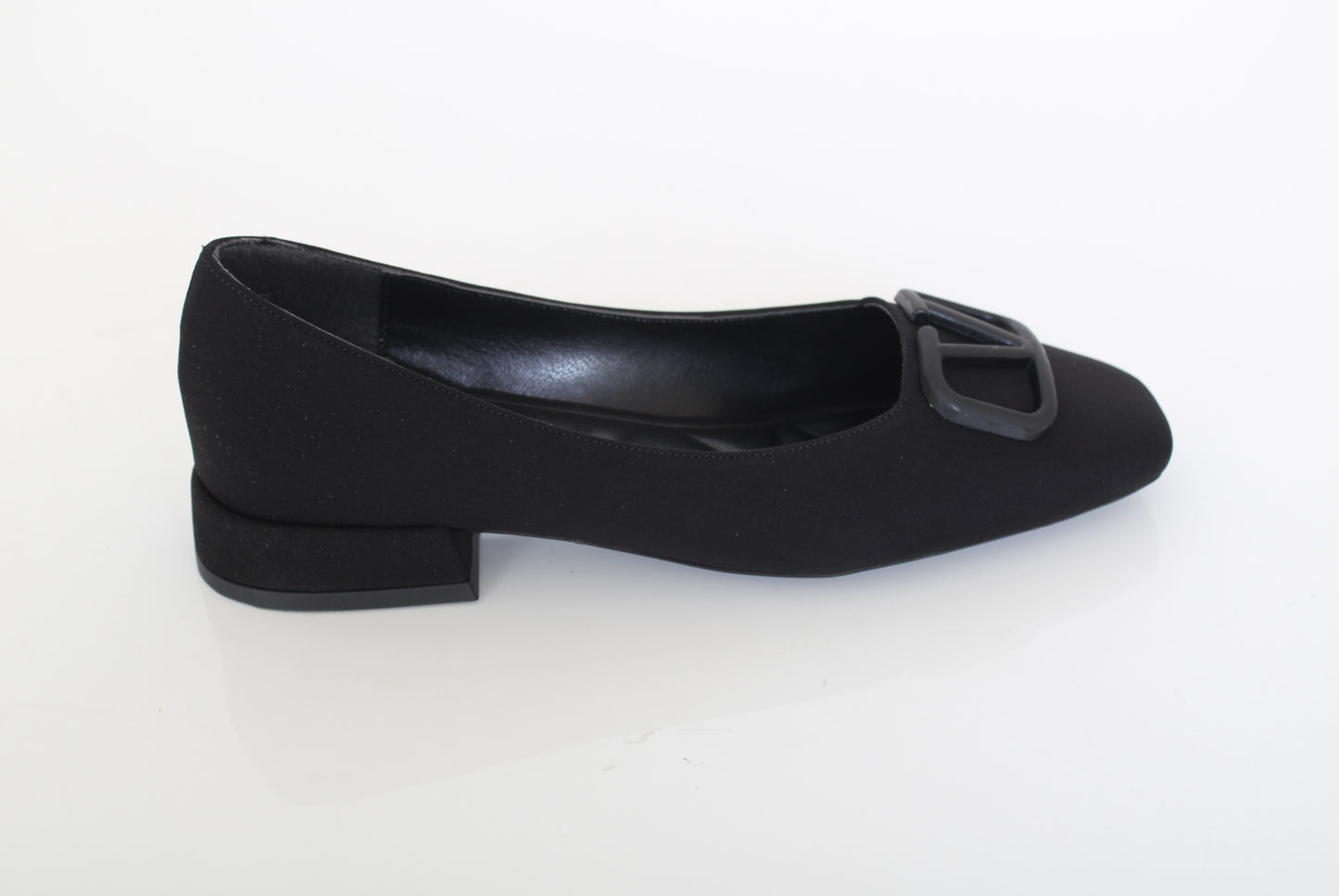 PINO VERDE Black Ballerine