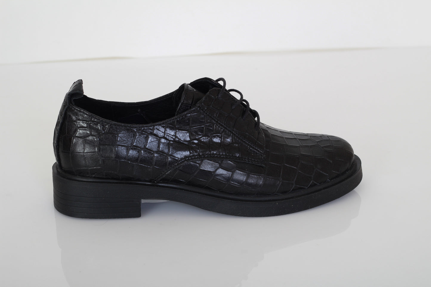 PINO VERDE Embossed Loafers