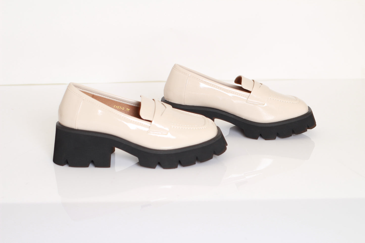 EQUIPE Chunky Heel Loafers