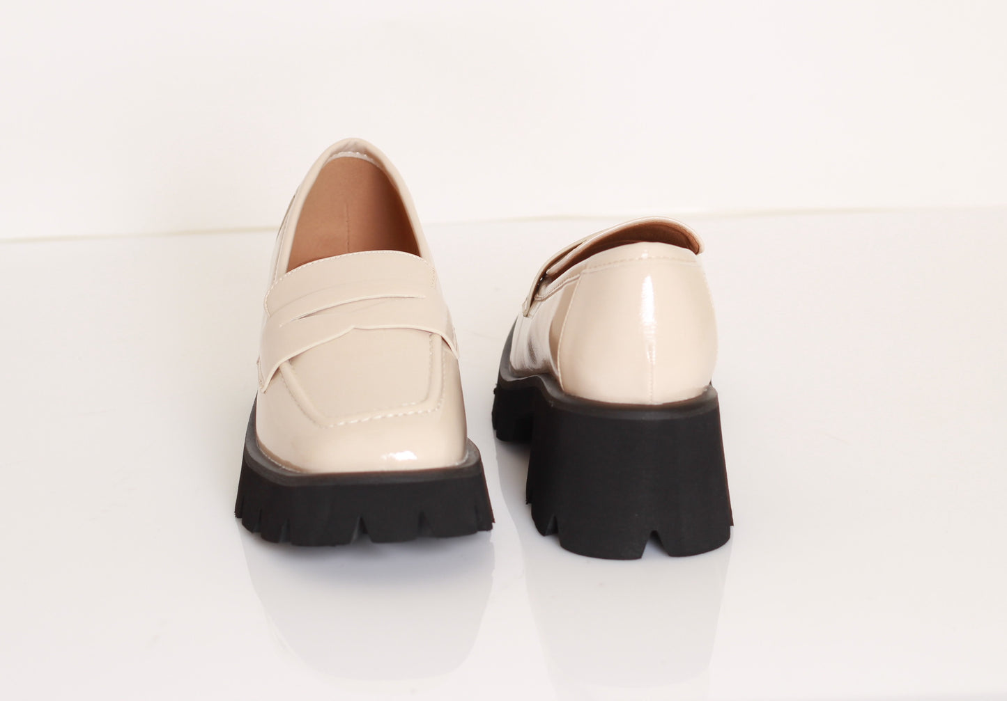 EQUIPE Chunky Heel Loafers