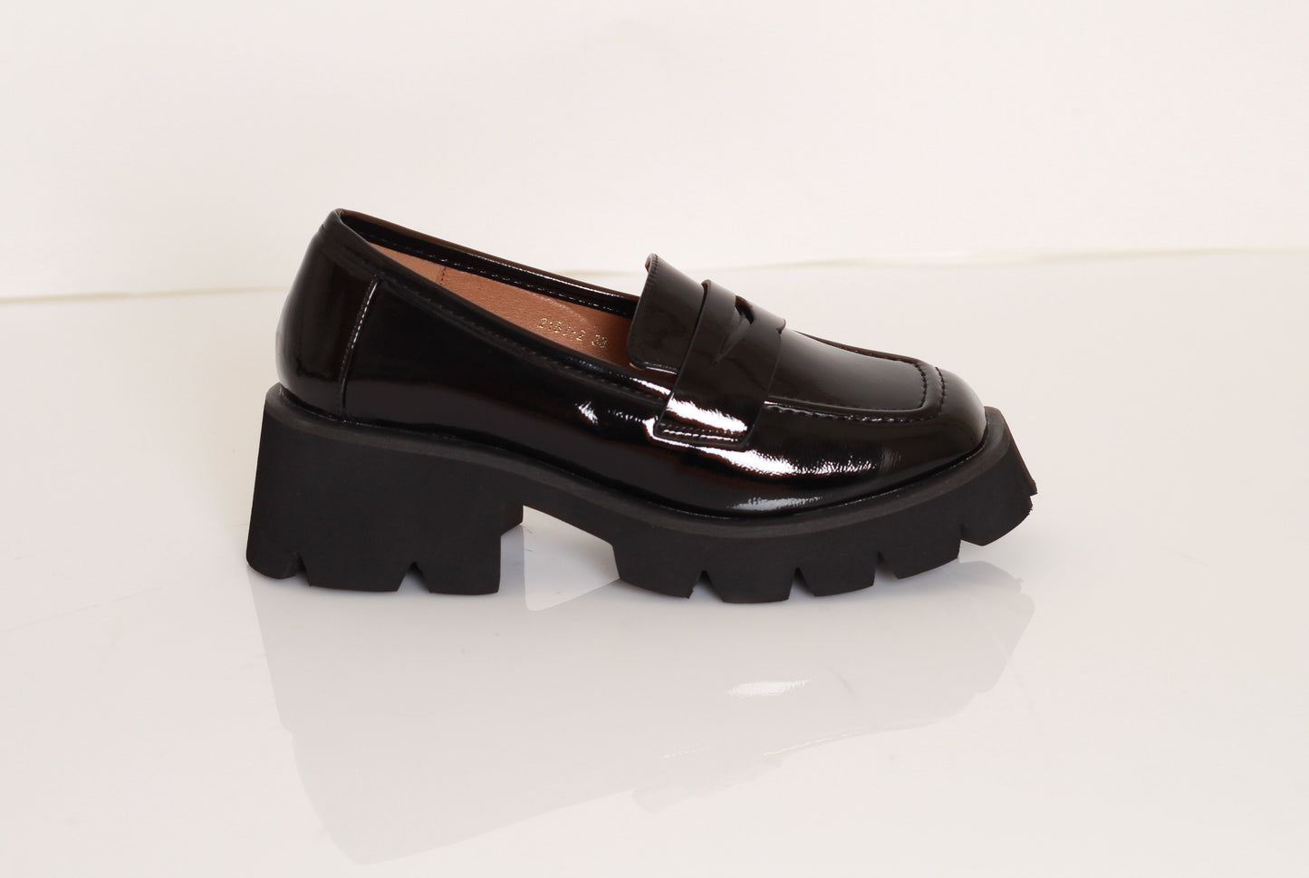 EQUIPE Chunky Heel Loafers