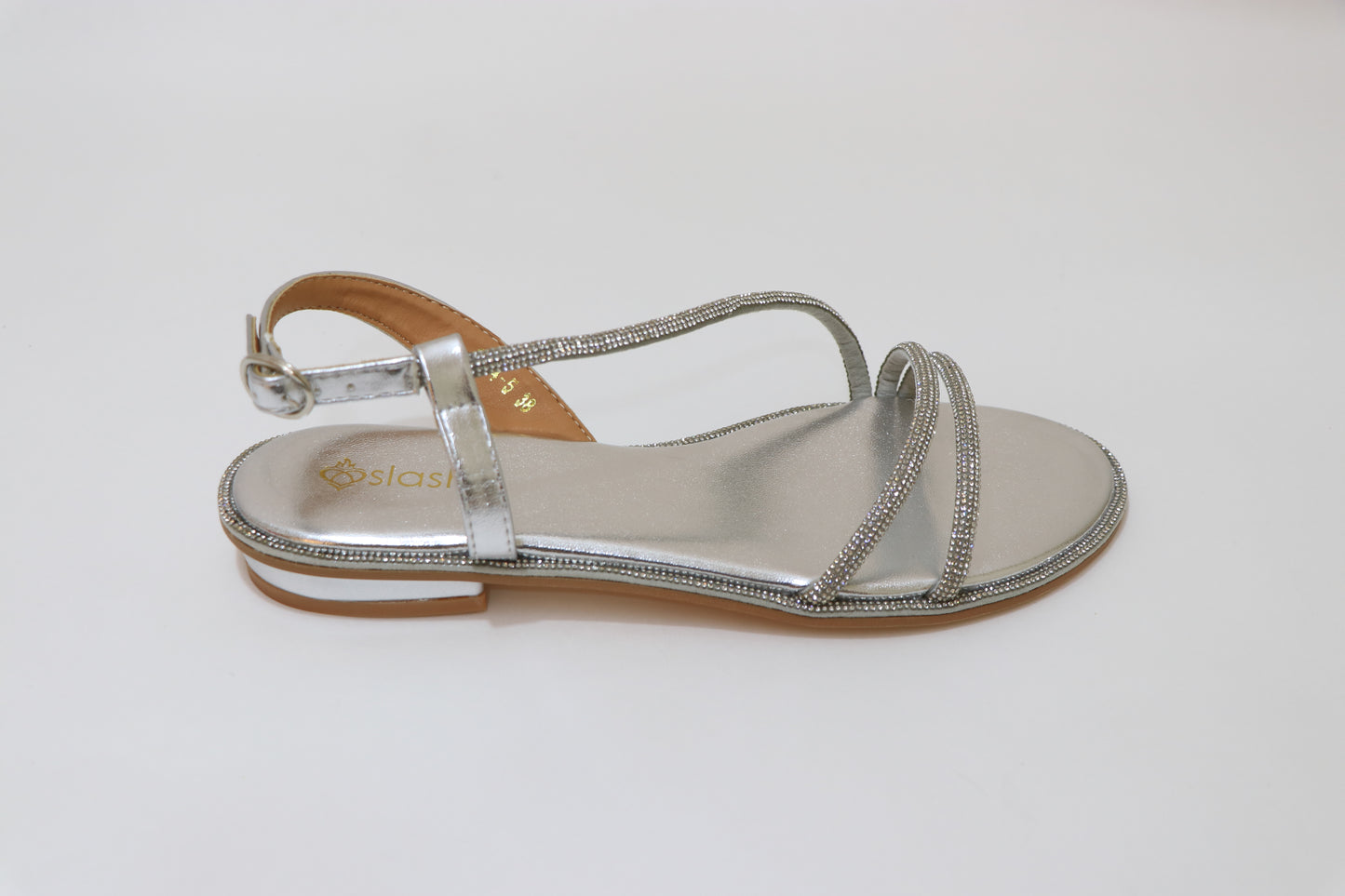 SLASH Sparkly Flat Sandals