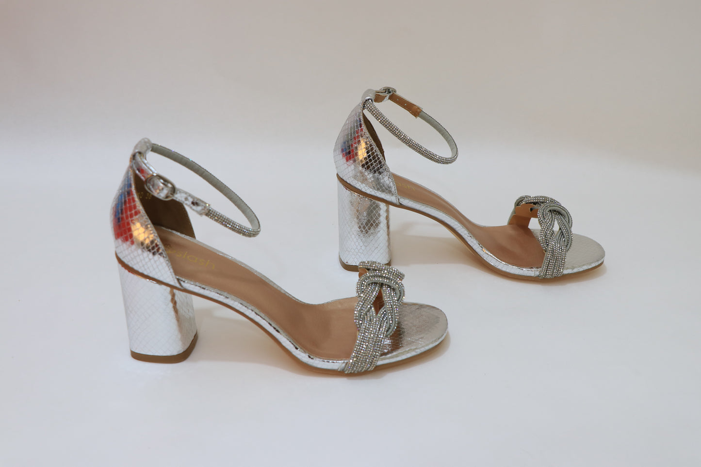 SLASH Mid Heel Sandals
