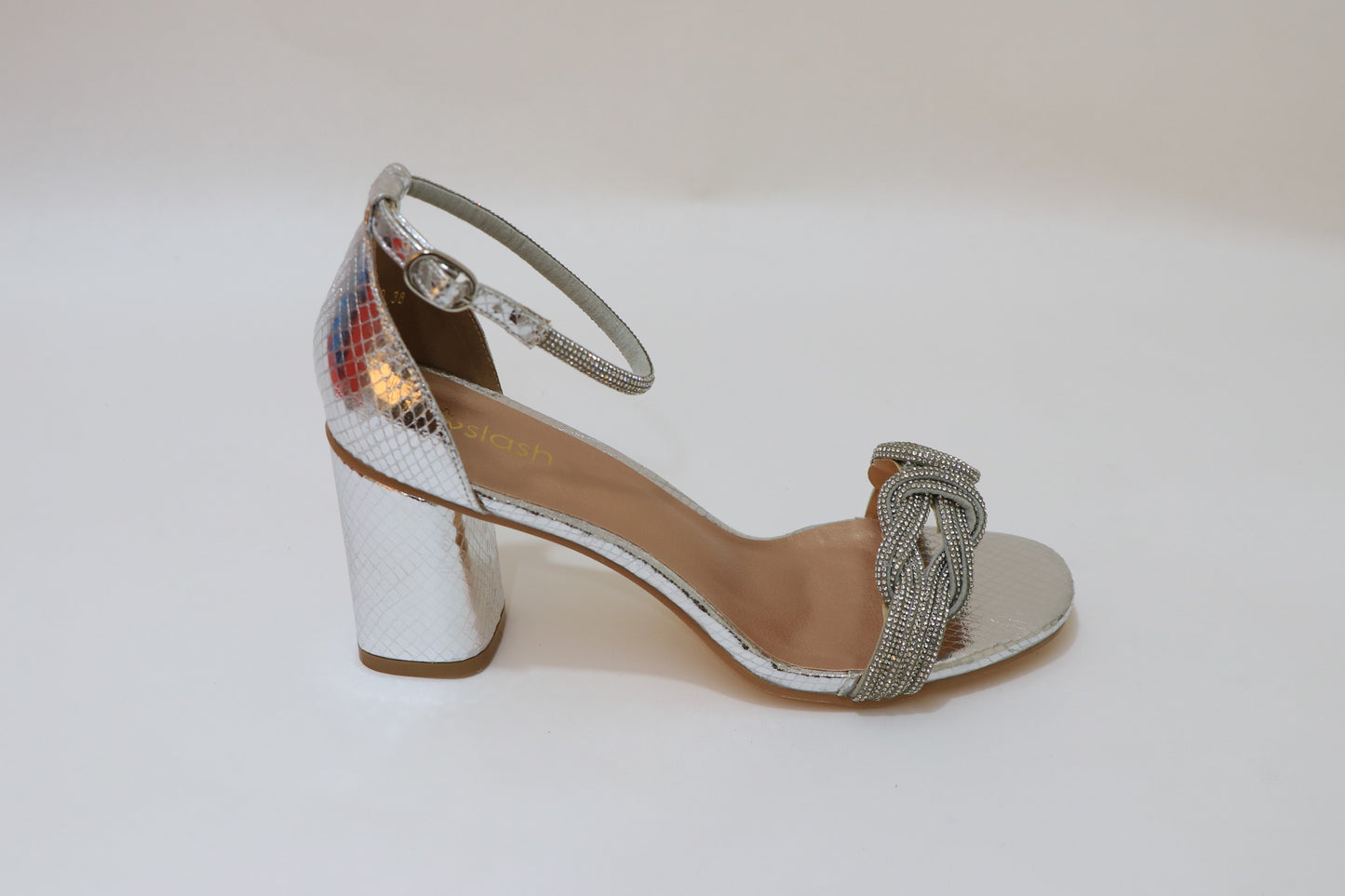 SLASH Mid Heel Sandals