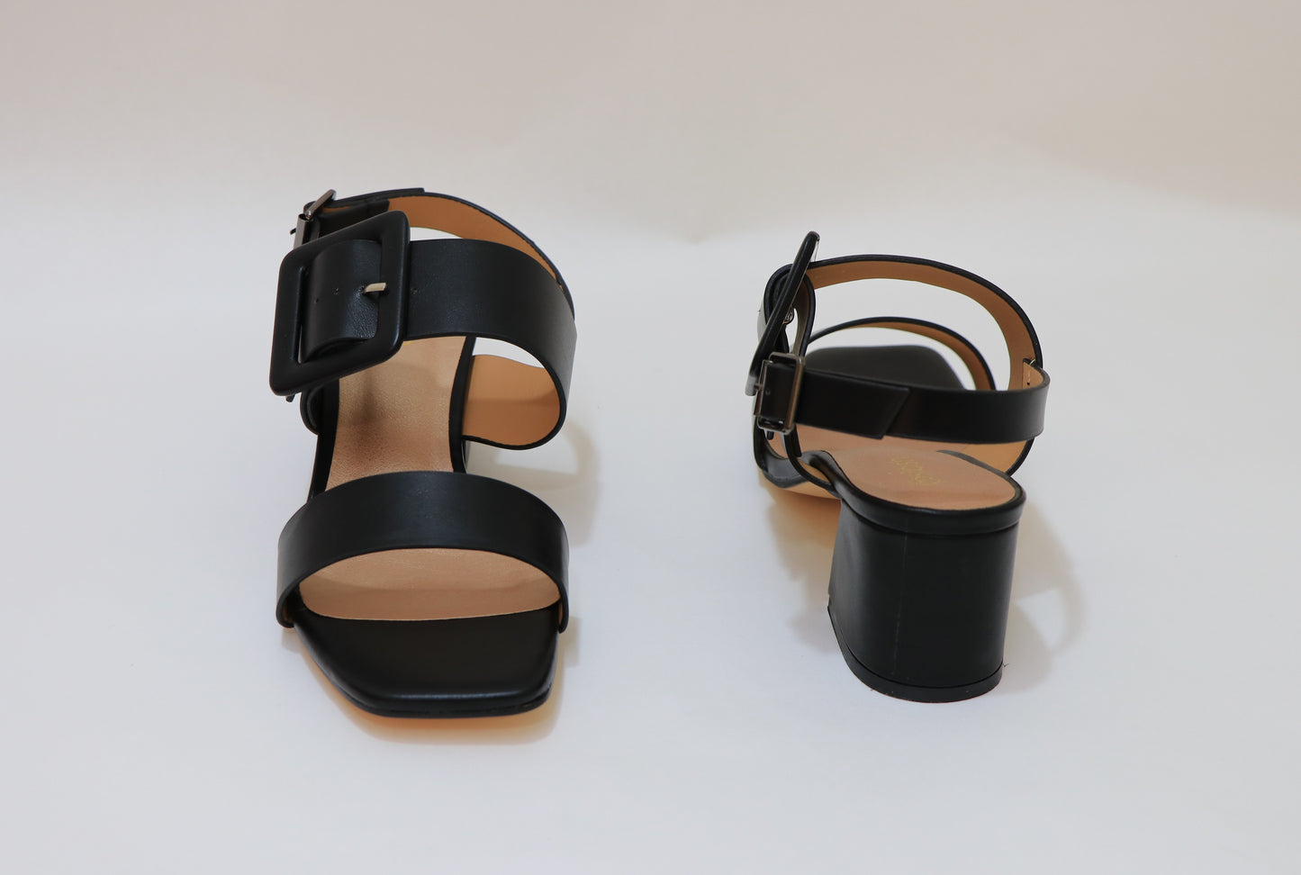 SLASH Wide Buckle Sandals