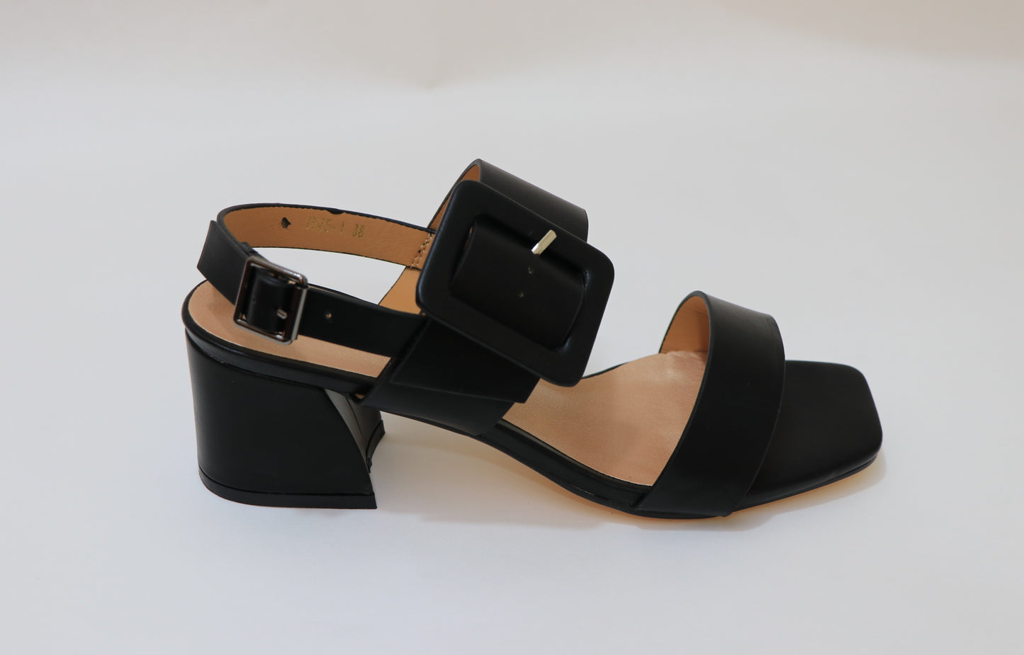 SLASH Wide Buckle Sandals