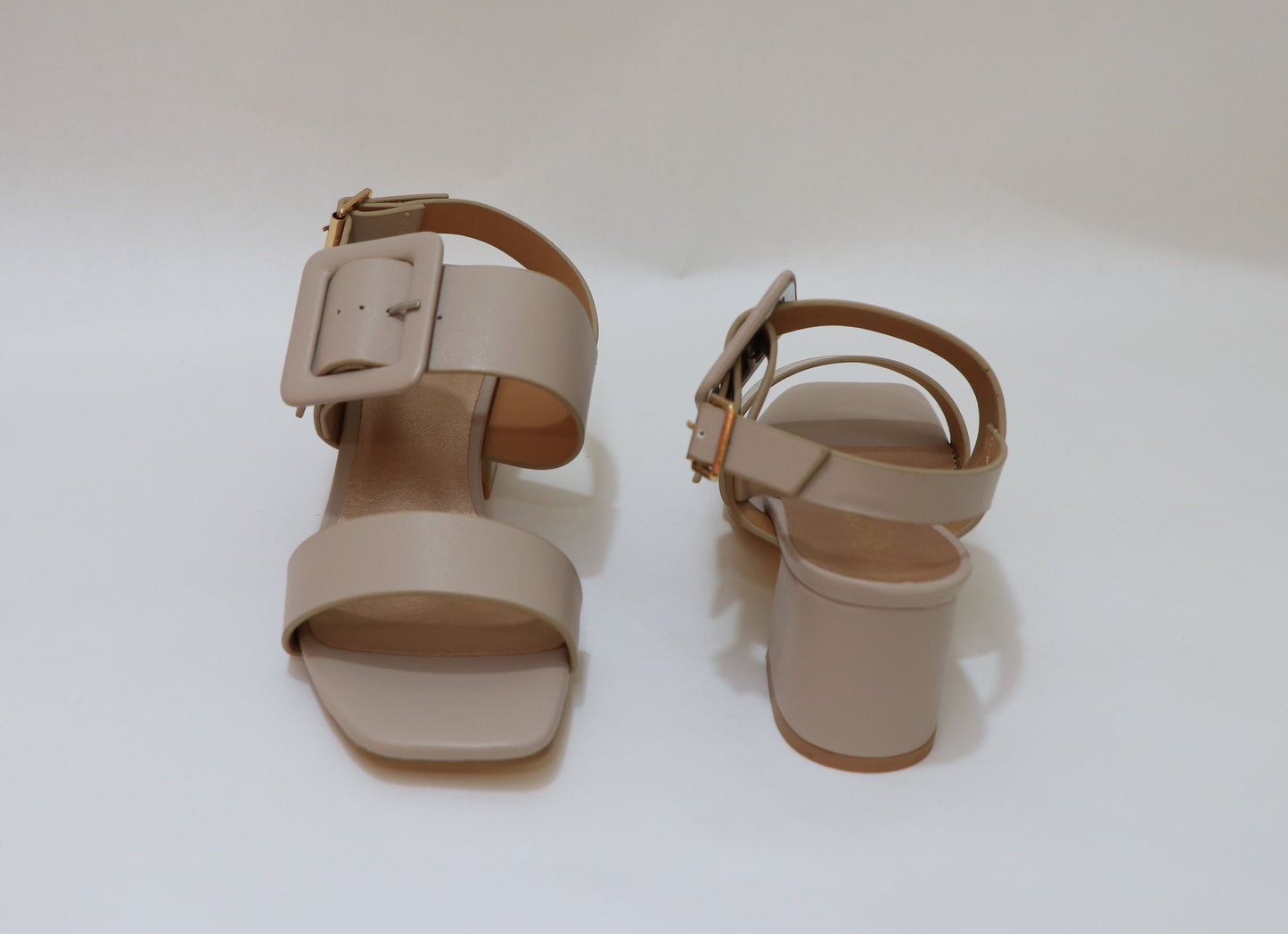SLASH Wide Buckle Sandals