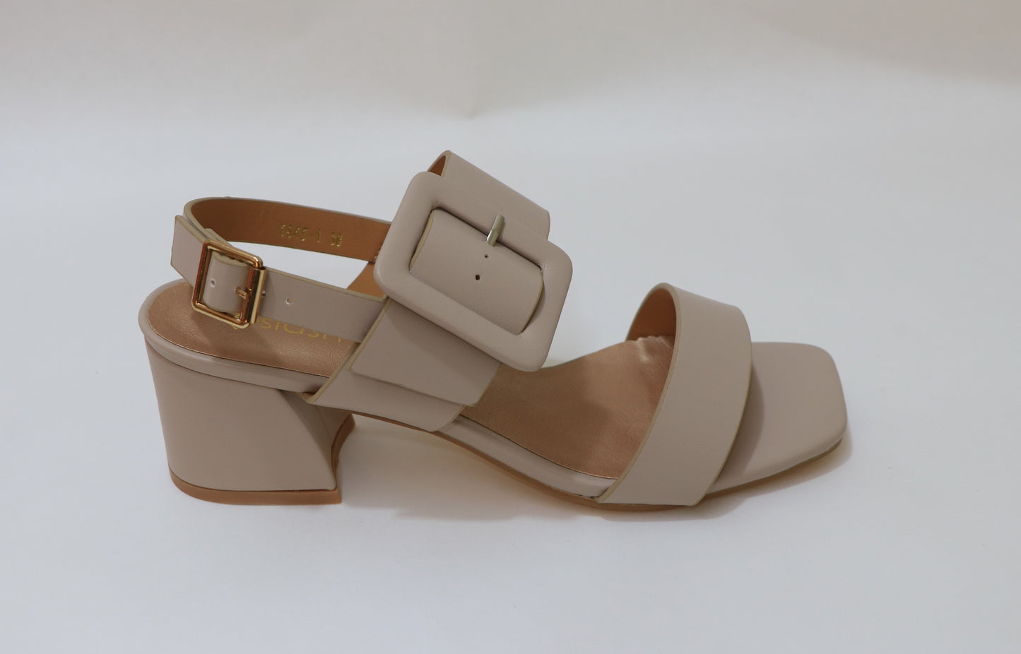 SLASH Wide Buckle Sandals