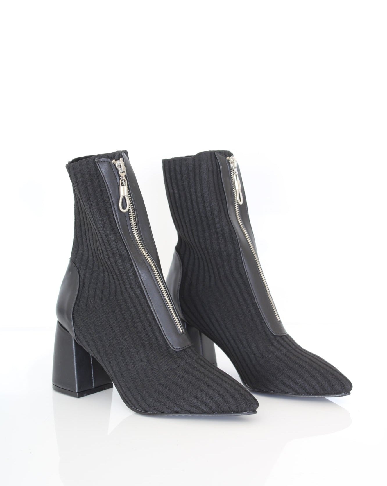 Black Sock Boots for women