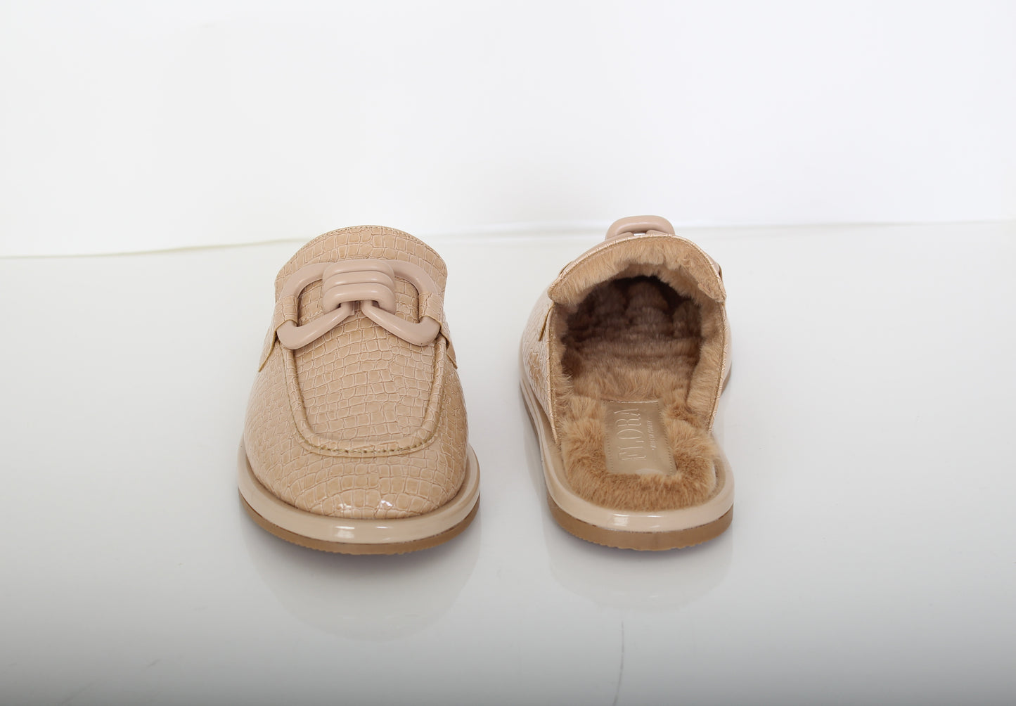 FLORA - CLOSED SLIPPER FUR