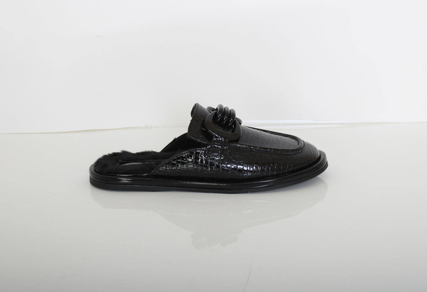 FLORA - CLOSED SLIPPER FUR