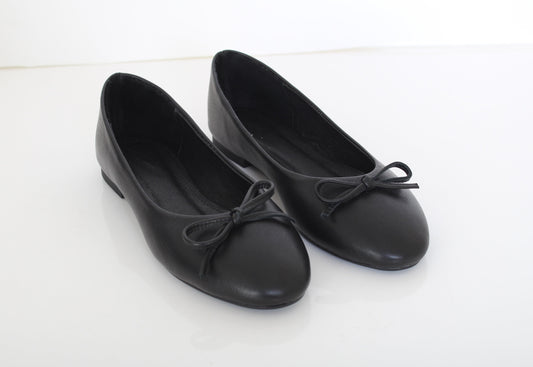 womens black ballerina shoe part of Fall 2023 collection
