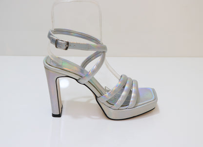 PINO VERDE Metallic Sandals