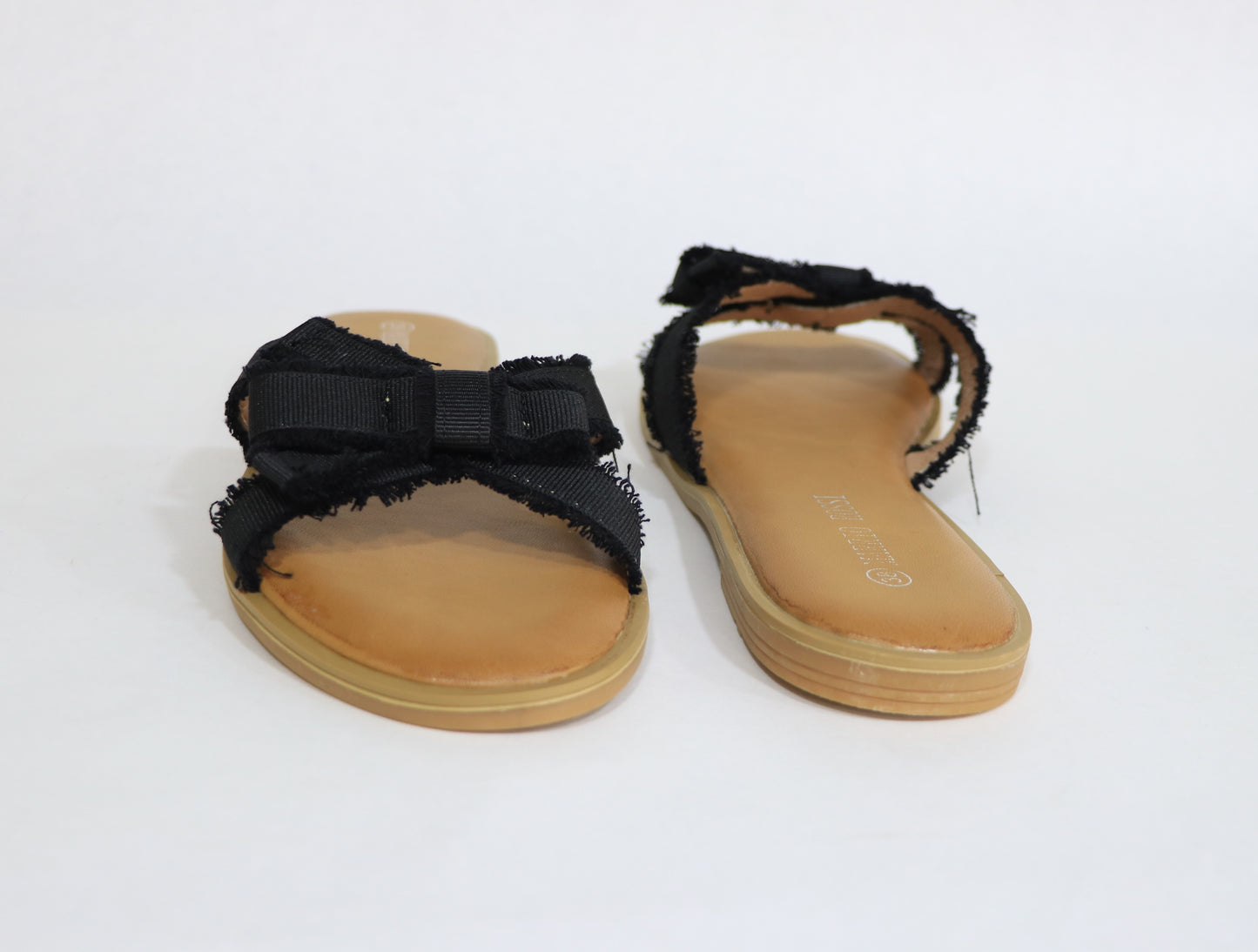 JEANS FLAT SLIPPERS