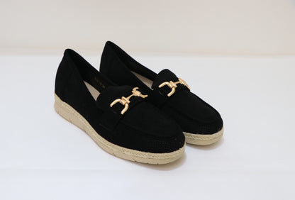 EQUIPE Velvet Loafers