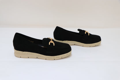 EQUIPE Velvet Loafers