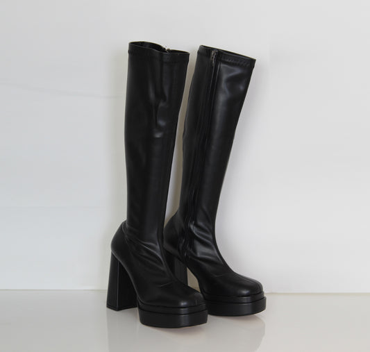 SILAR - Leather Platform Boots