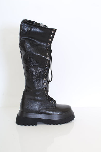 MOLE N Tread lace-up boots
