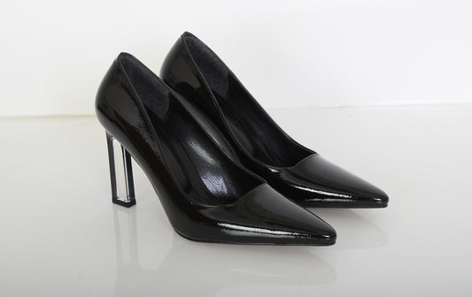 PINO VERDE - PATENT LEATHER PUMPS