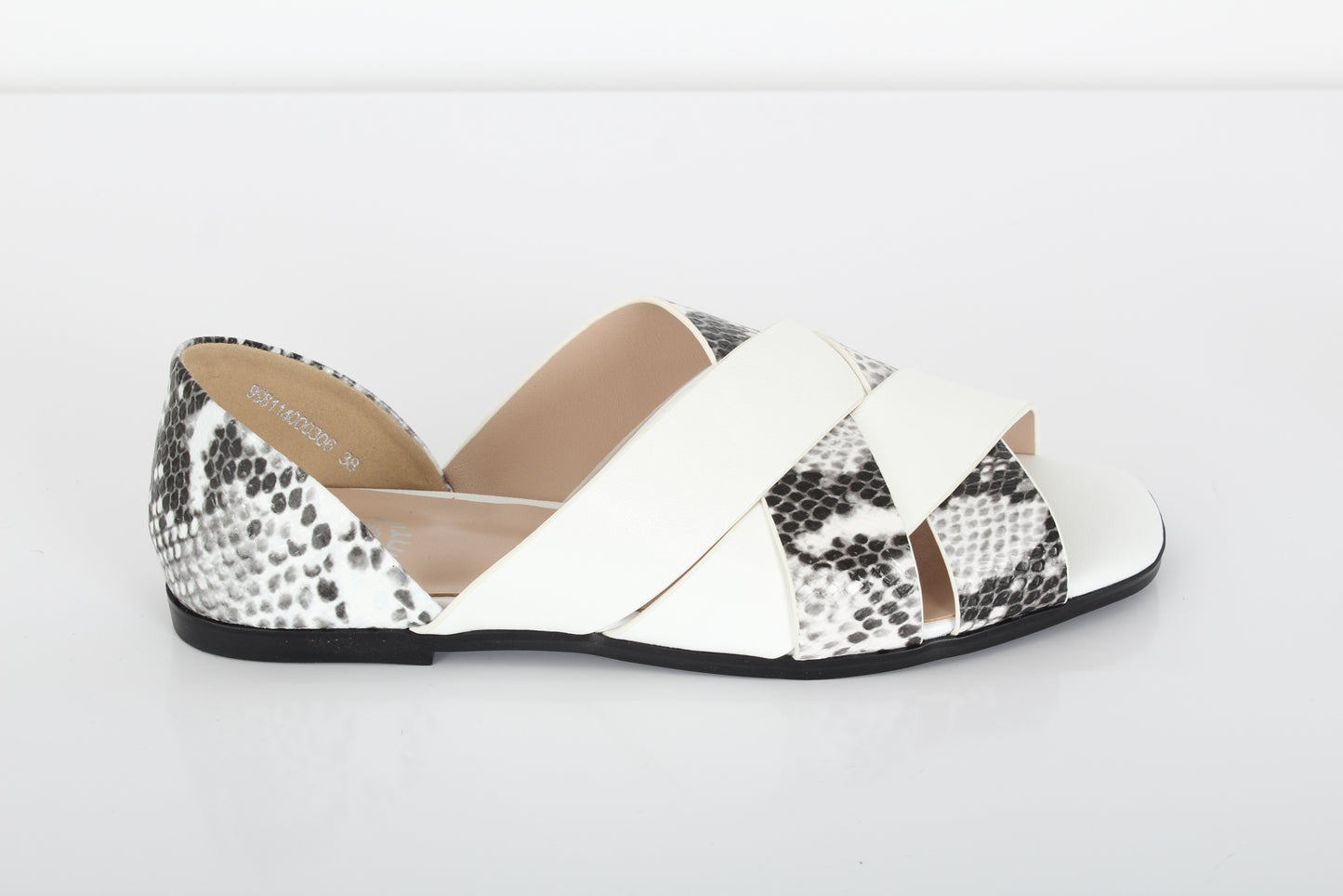 SANTINI color block-BALLERINE